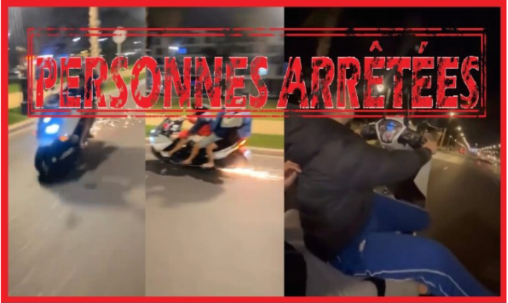أيت ملول.. توقيف شخصين بسبب السياقة الاستعراضية هههه